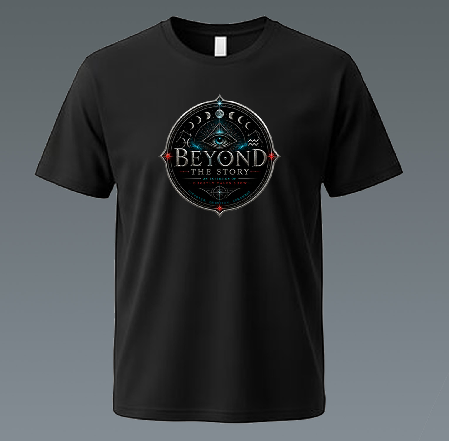 Beyond the Story Tee — Ghostly Tales Show merch